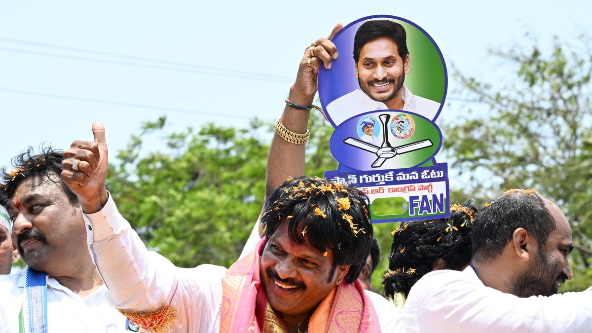 Key political leaders file nomination papers in Visakhapatnam amid fanfare, disrupting traffic with huge rallies and roadshows