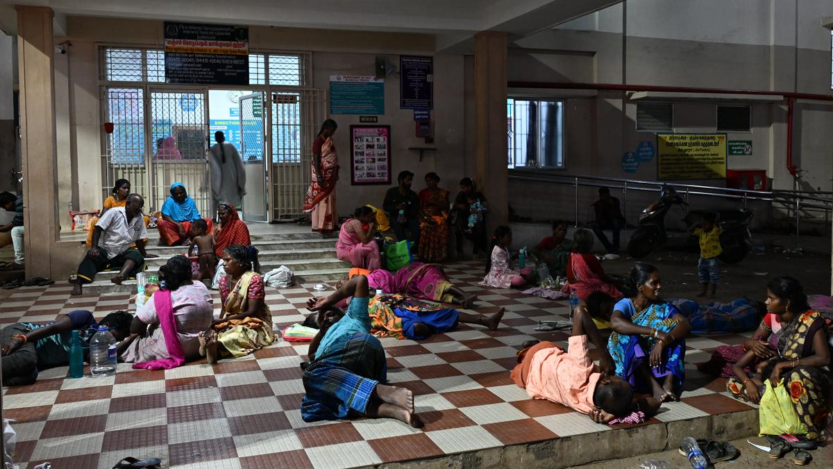 Tiruchi government hospital maternity ward waiting rooms lack basic amenities