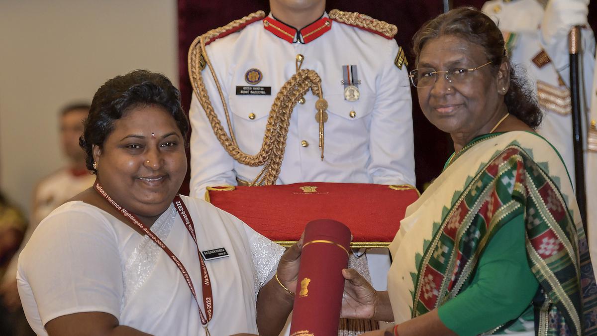 ANM from Telangana conferred National Florence Nightingale Award