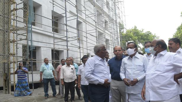 Erode Government Hospital upgradation works to be completed by December: Minister Velu