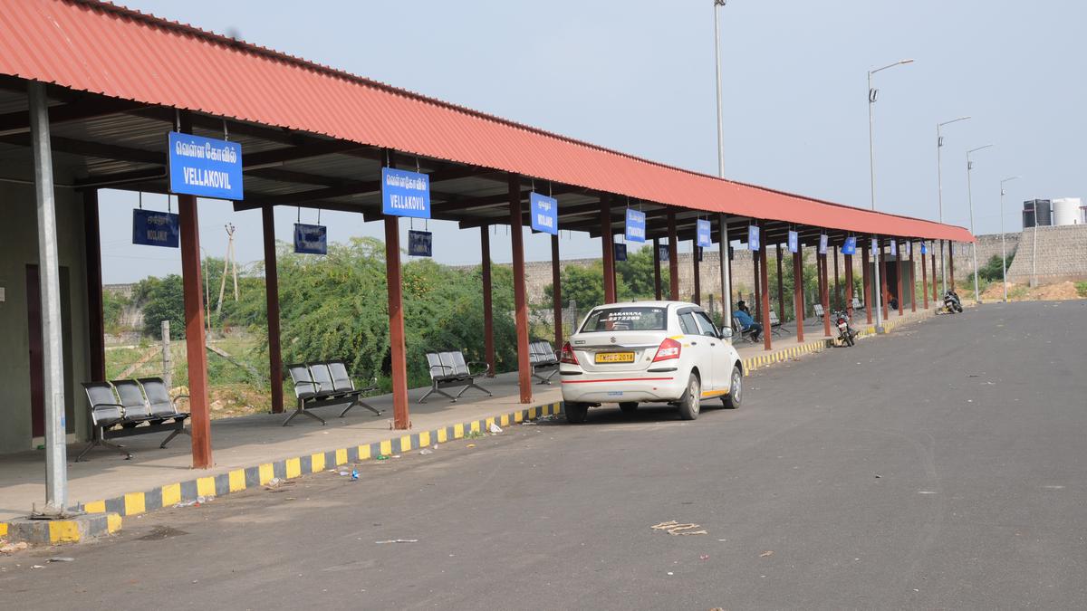 Temporary bus stand at Solar in Erode not to be operational before Deepavali