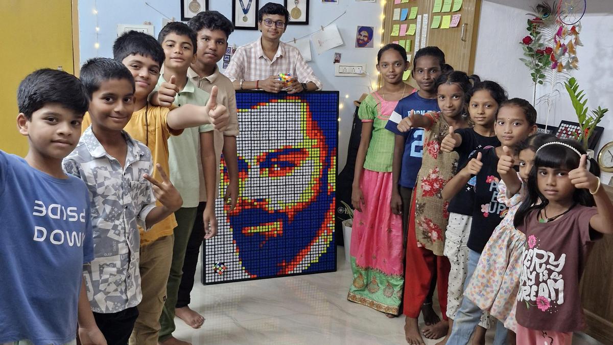 Kadapa artist’s birthday tribute to Virat Kohli