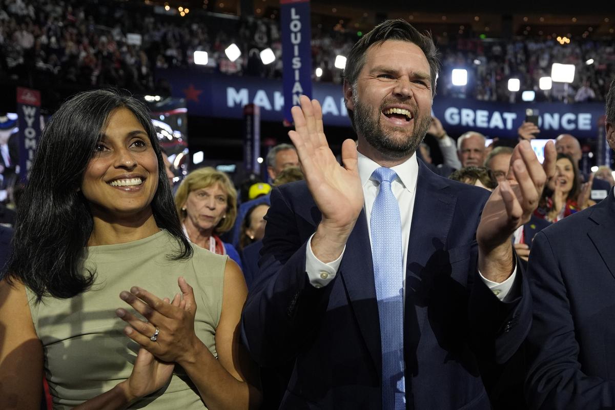 Who is Usha Chilukuri Vance, Trump’s running mate J.D. Vance’s Indian-origin wife