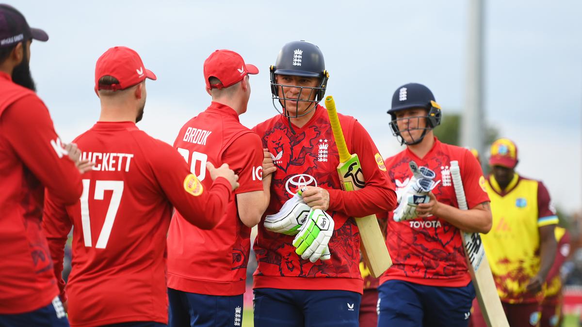 England chase down big total to seal T20 series against West Indies