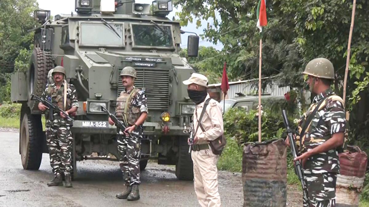 Manipur Security Forces Destroy Bunkers After Gunfights