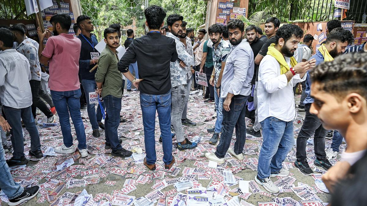 Voting for DU Students Union elections begins