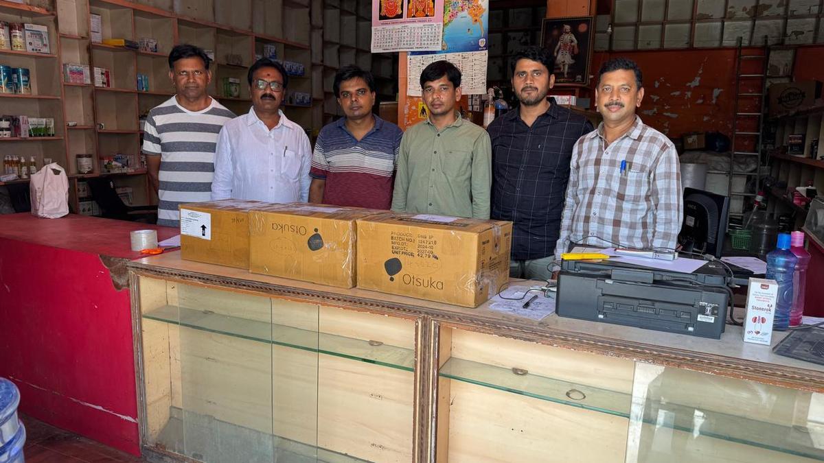 Medical shop operating without licence raided, illegal stock seized