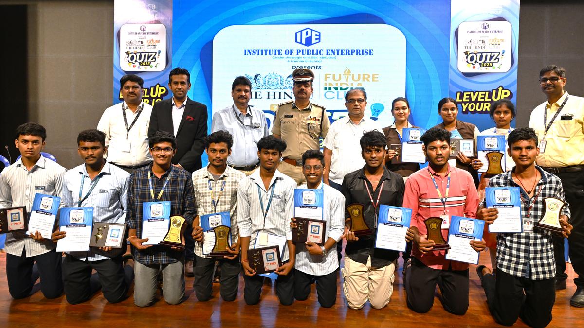 382 teams participate in The Hindu Future India Club, IPE quiz in Vizag ...