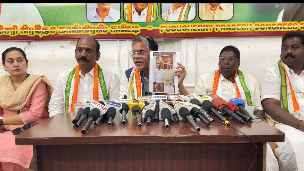 AINRC-BJP committed ‘sin’ by allowing manufacture of counterfeit drugs in Puducherry: AICC leader