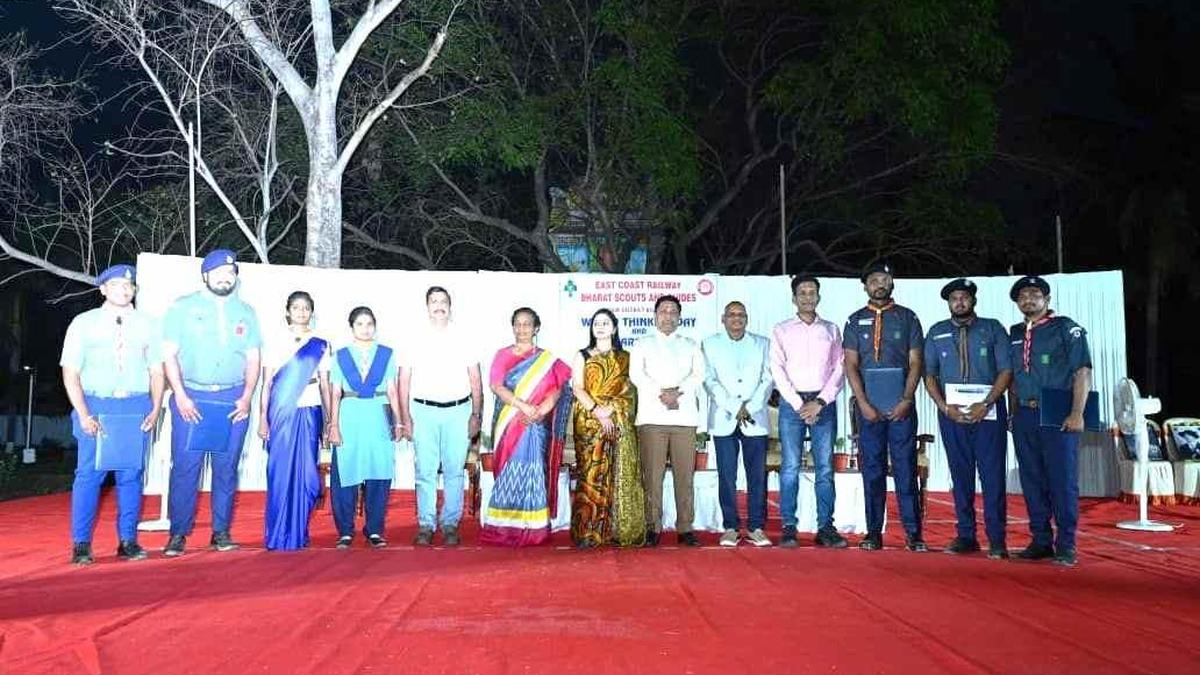 Waltair District Wing Scouts and Guides get President’s award