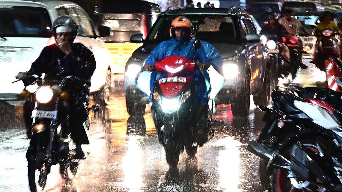 Several places in Chennai record more than 100 mm rainfall; light rain forecast for August 31