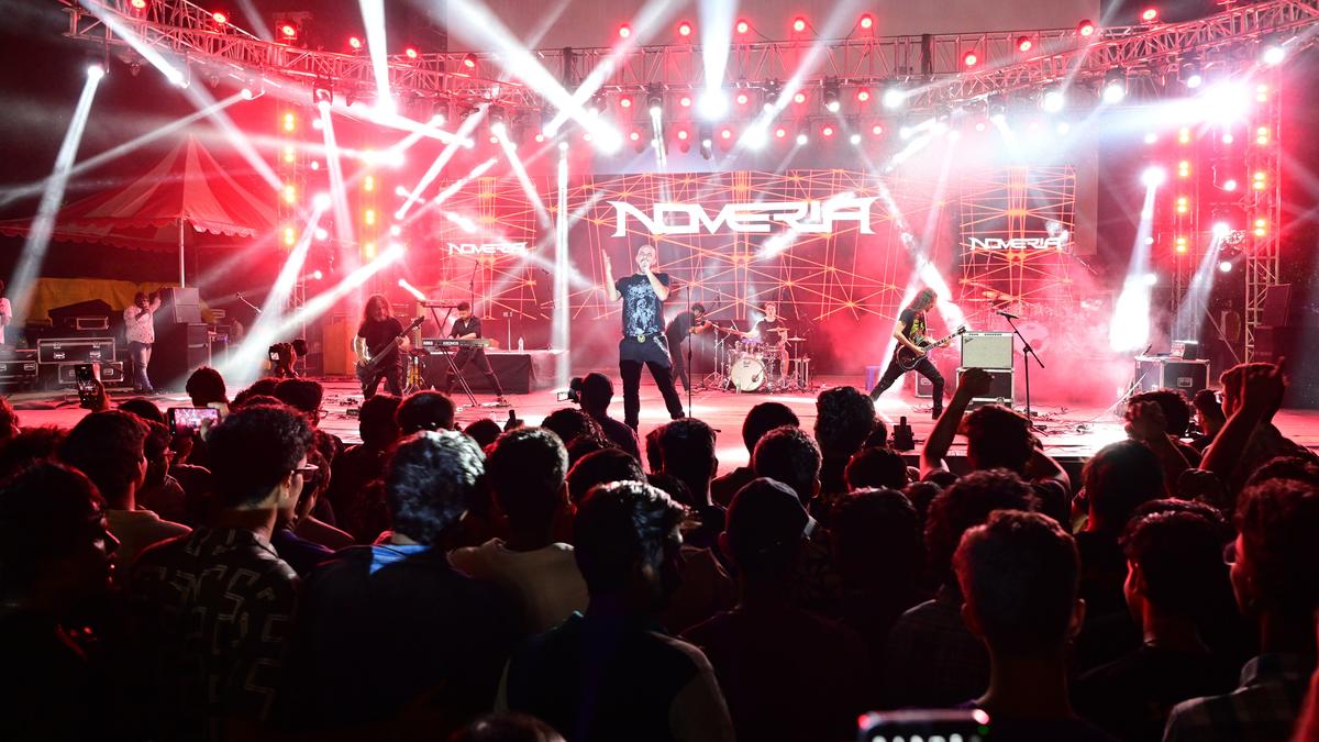 From rock concerts to lectures on Carnatic music, students soak in various art forms