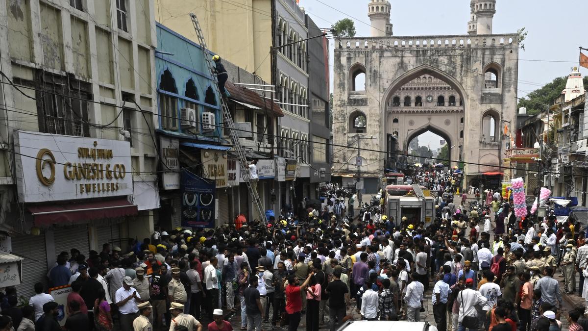 One year after Gulzar Houz fire, old risks continue to haunt Hyderabad’s historic core