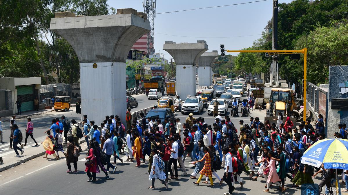 Lack of clarity on foot overbridges on Avinashi road in Coimbatore ...