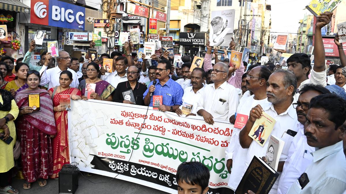 Book lovers condemn attack on publication house at Tirupati book fest