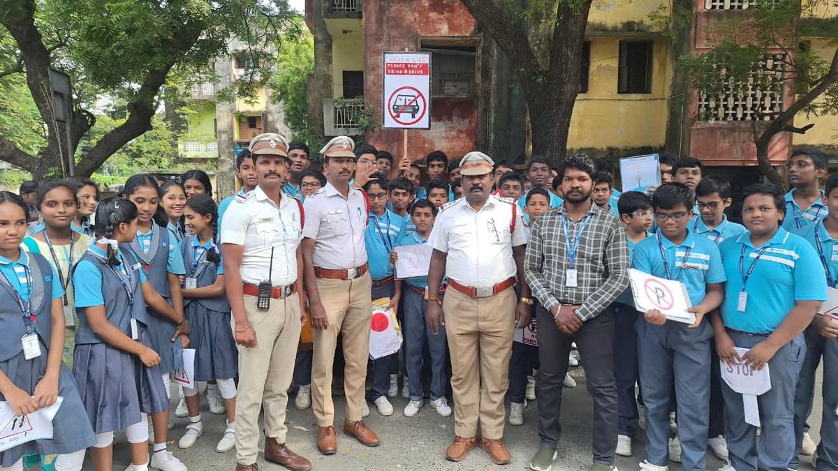 School students swap smartboards for signals