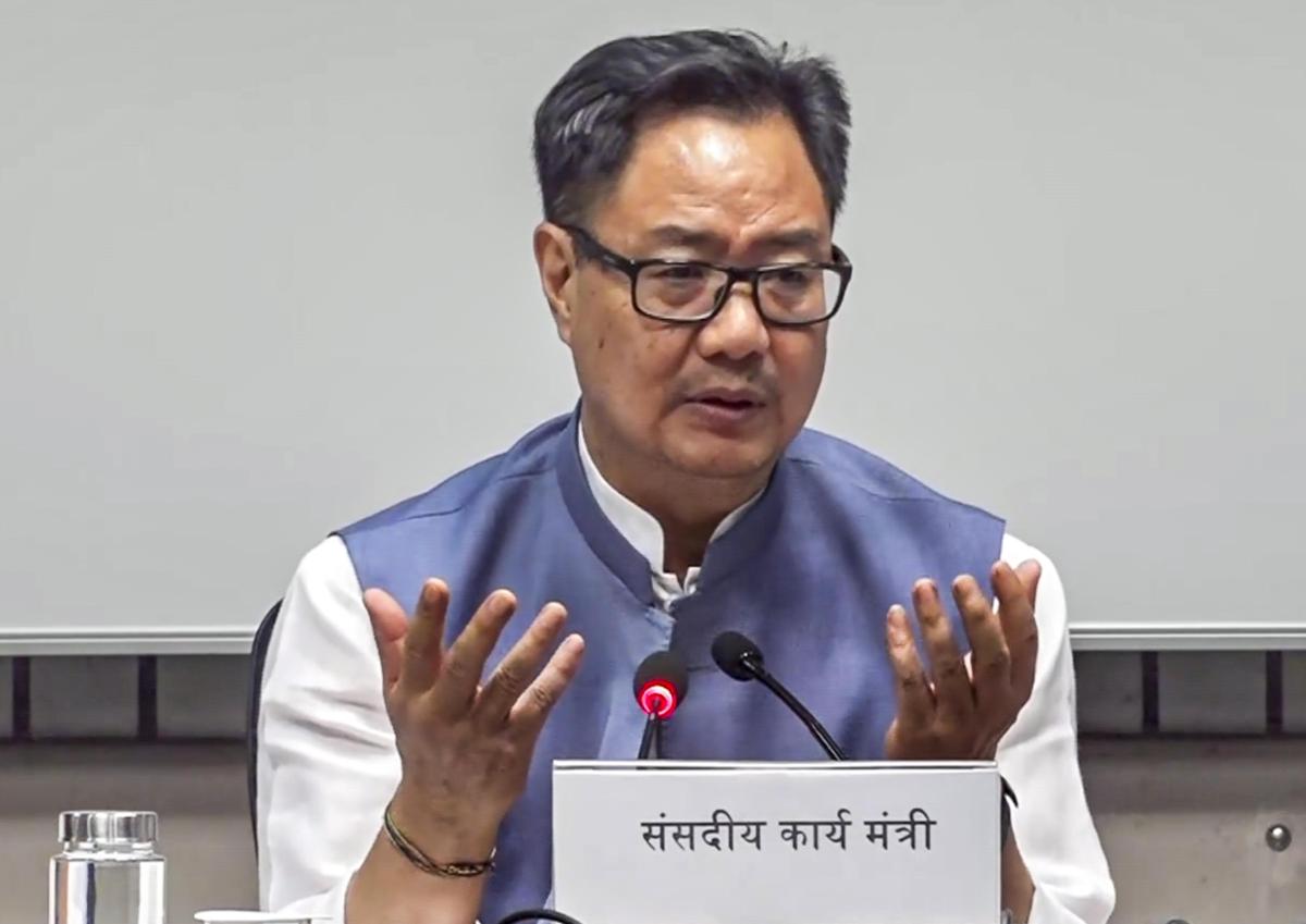 Rijiju writes to Kharge, says delay in women’s quota law will deny justice to millions