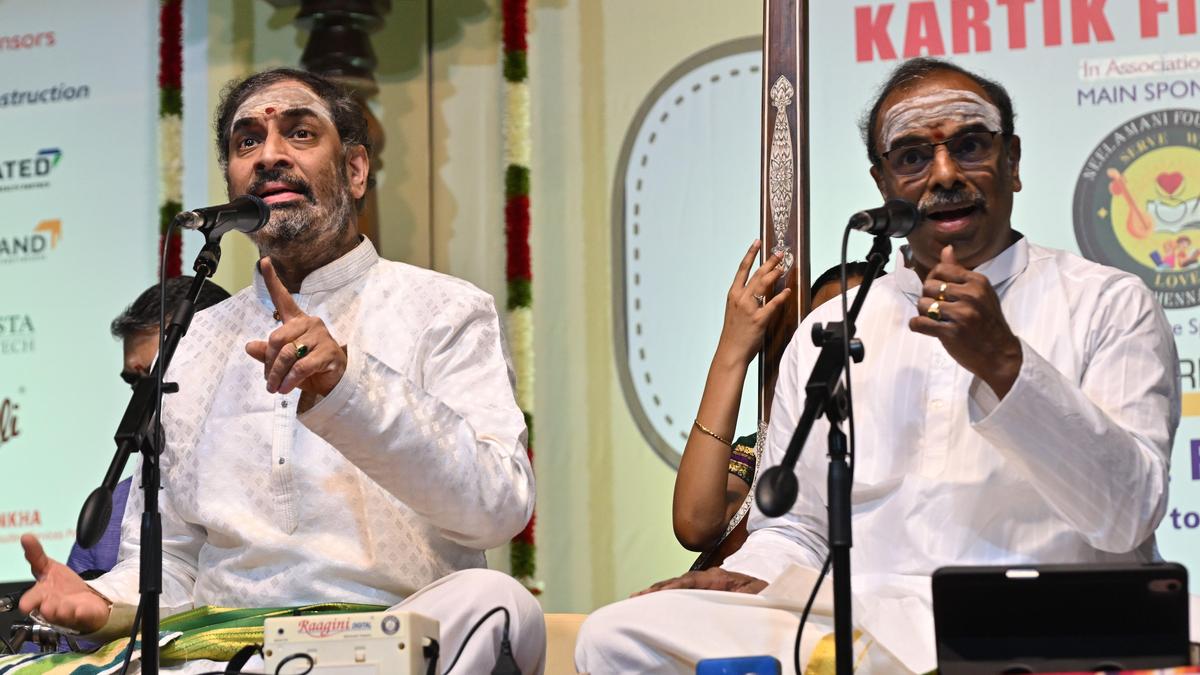 The Malladi Brothers&rsquo; concert was shaped by thoughtful raga exposition and classic kritis