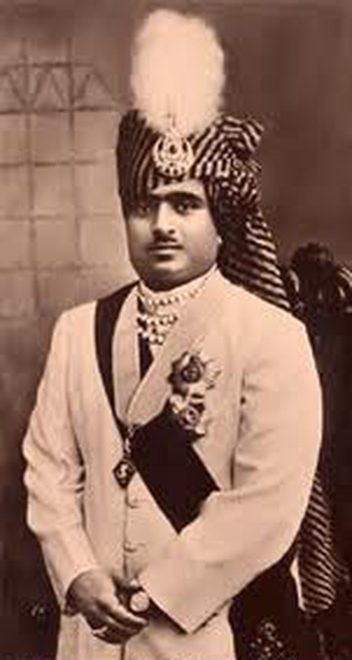 Mahabat Khan, the last ruling Nawab of Junagadh.