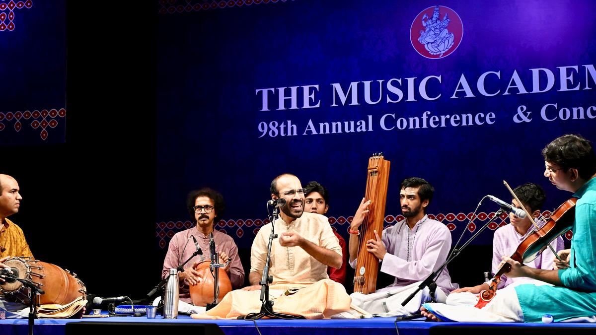 Kalyanapuram Aravind’s singing is an ode to his guru  T.N. Seshagopalan’s bani