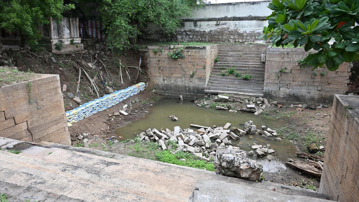 Plea to renovate Thiruvapudaiyar temple pond in Madurai