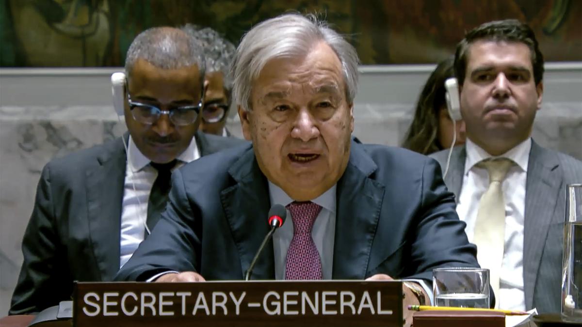Pahalgam terror attack: UN chief Guterres calls for ‘maximum restraint’