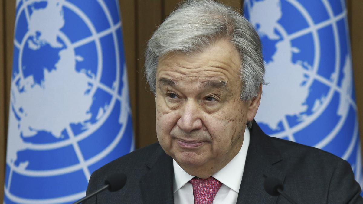 United Nations chief Antonio Guterres warns of 'catastrophe' from global food shortage