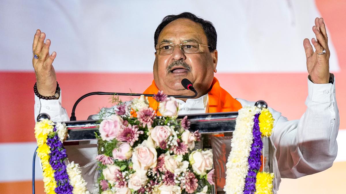 Congress, JD(S) two sides of same coin that believe in corruption and commission: Nadda