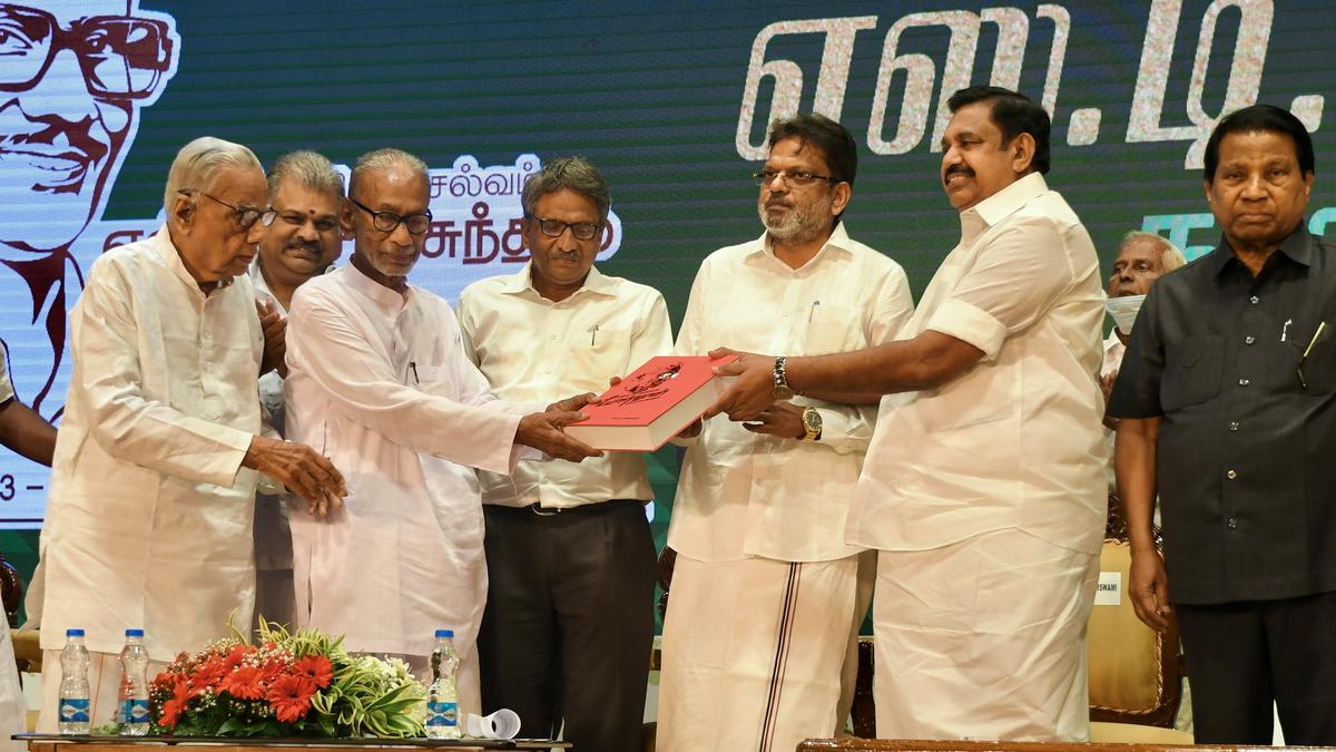 S.D. Somasundaram had a roller-coaster ride in AIADMK