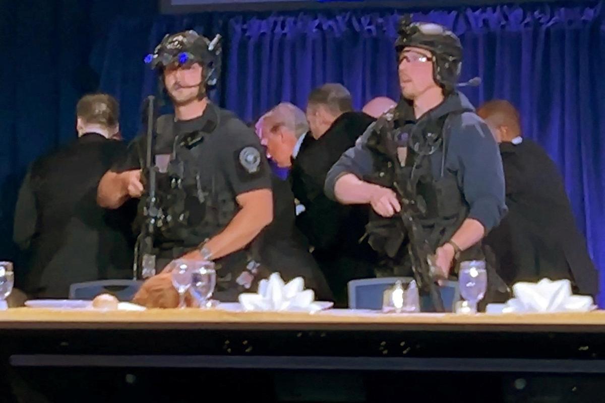 As it happened: Trump escorted out, attendees take cover as shots fired at WH Correspondents Dinner