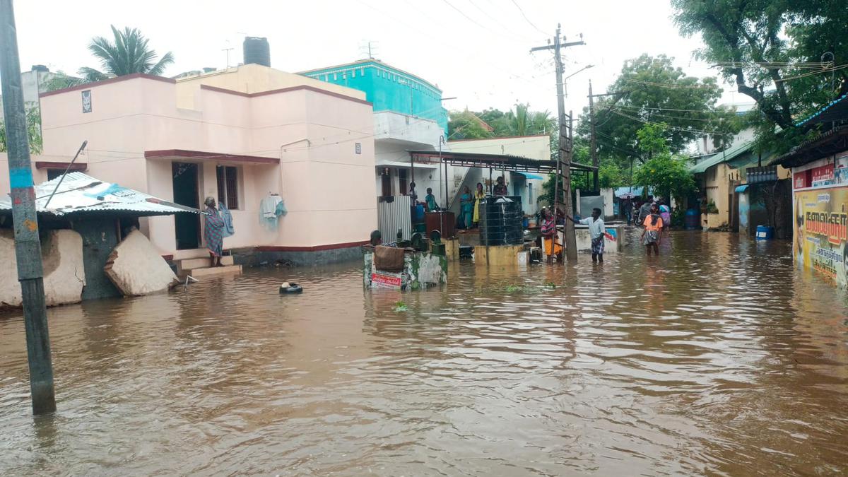 T.N. Rains | As downpour pounds Virudhunagar, district administration gears up to face red alert