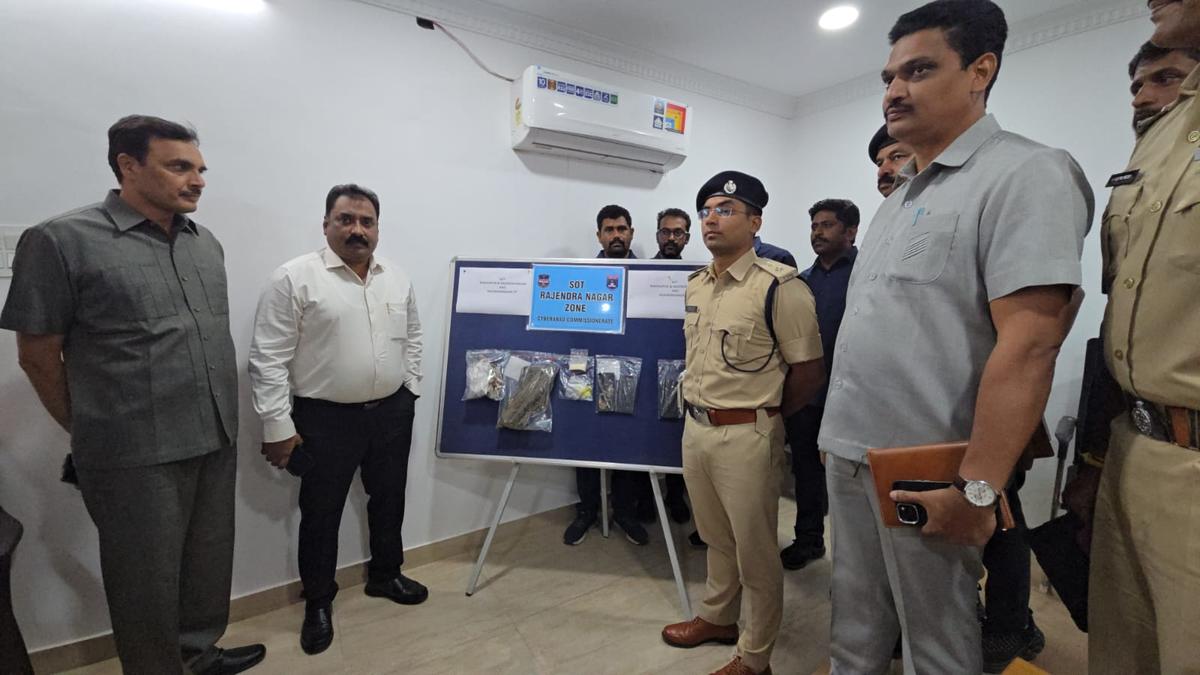 Gang peddling MDMA and ganja nabbed in Rajendranagar