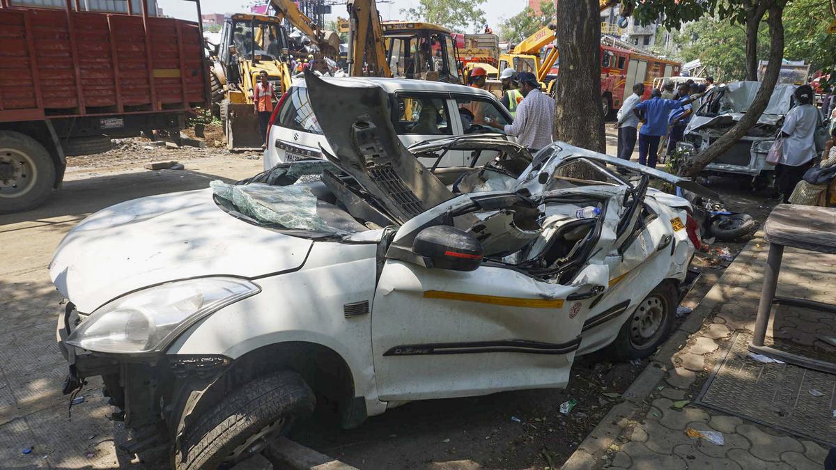 Search and rescue operation called off at Ghatkopar hoarding collapse site: NDRF