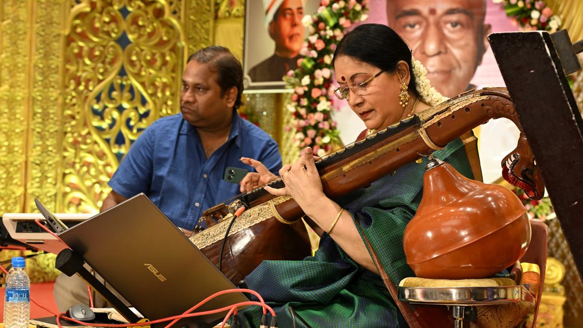 Tamil Isai Sangam golden jubilee musical concert begins in Madurai