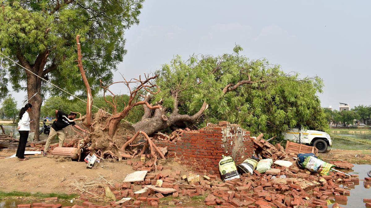Four of a family killed as house collapses in southwest Delhi following heavy rains