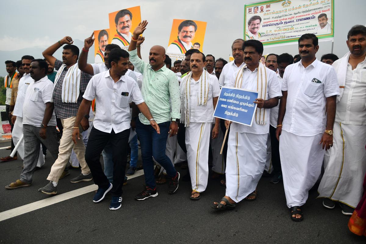 MLA demands end to toll collection on Salem-Ulundurpet NH