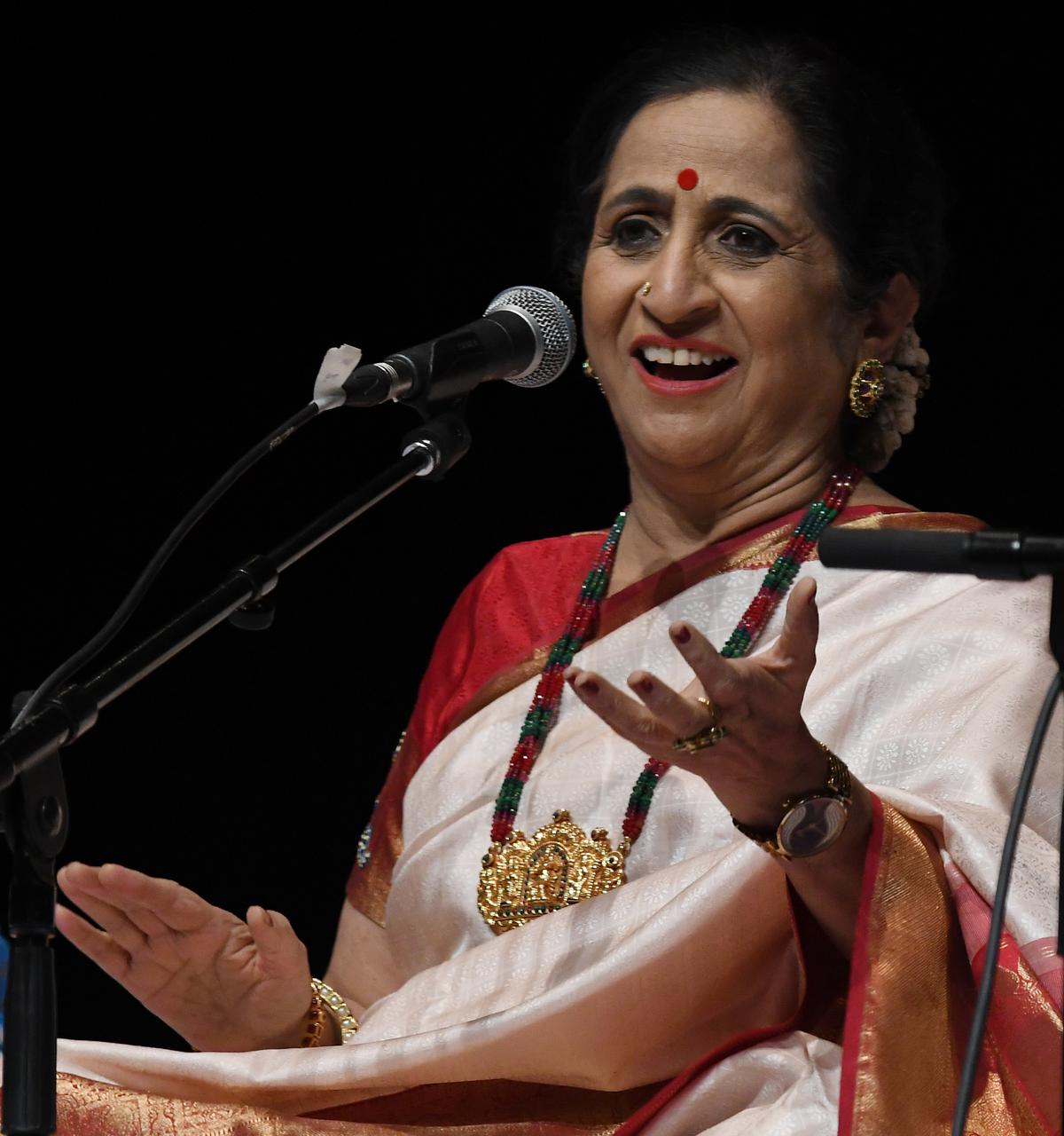Aruna Sairam tailors her concerts according to the audience and venue.