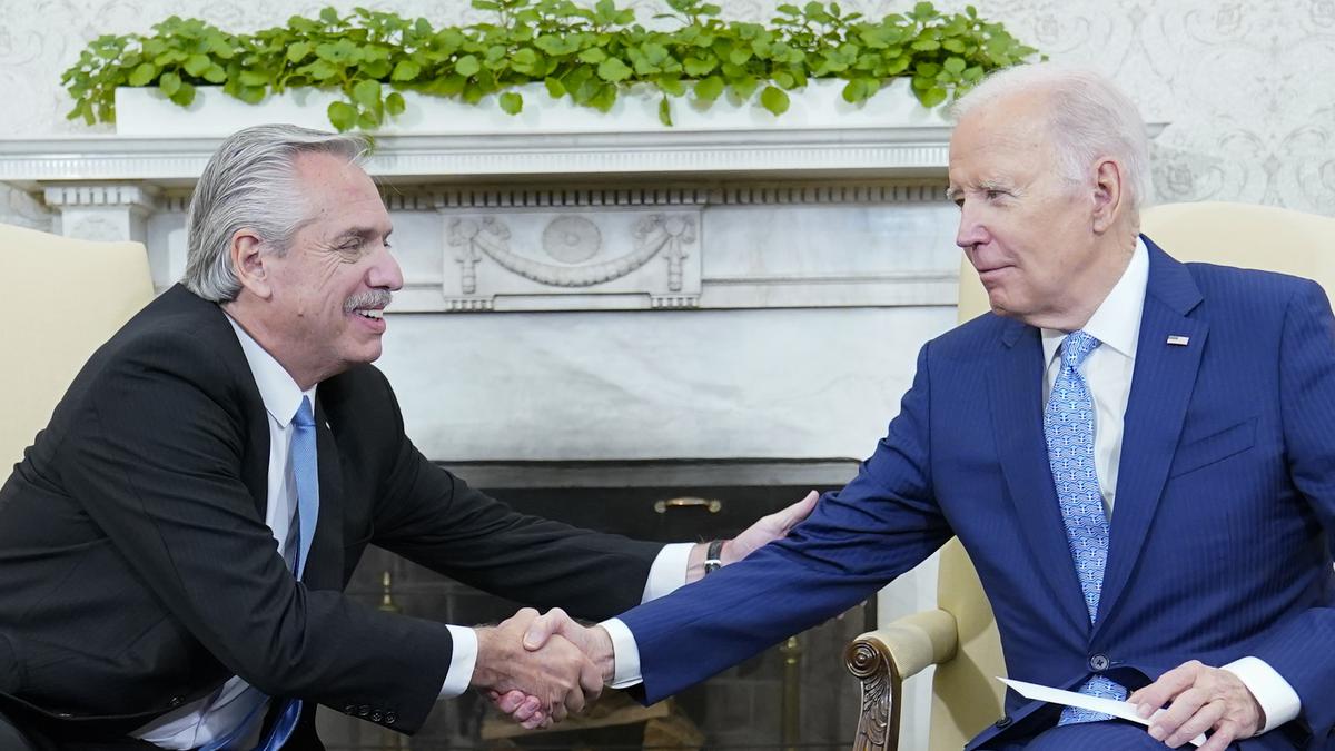 President Alberto Fernández, U.S. President Joe Biden hold talks amid Argentina’s economic strain President Alberto Fernández, U.S. President Joe Biden hold talks amid Argentina’s economic strain