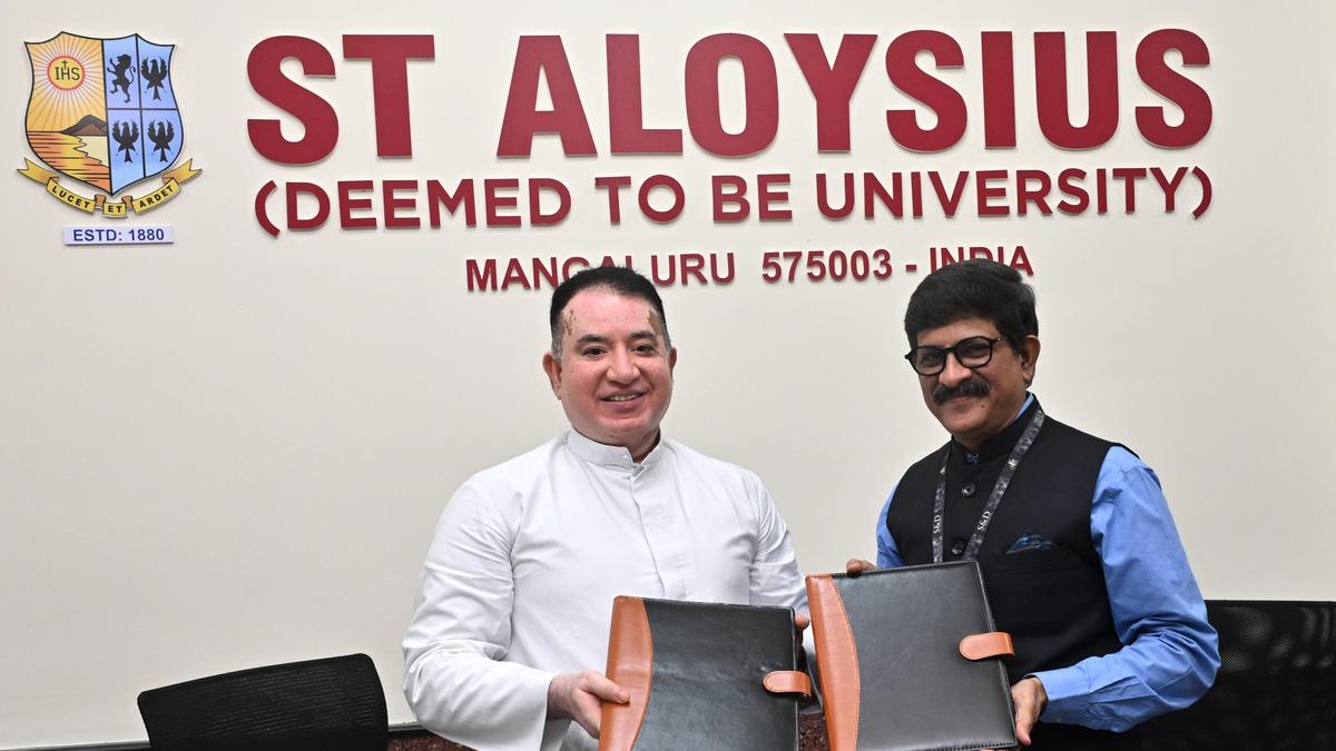 St. Aloysius, The Hindu Group ink pact