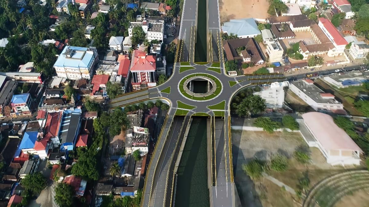 Reconstruction of District Court docket bridge in Alappuzha making headway