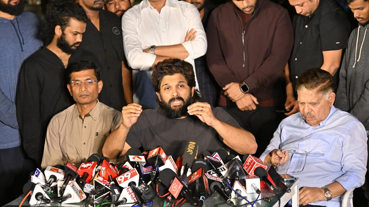 Attempt at character assassination, says Allu Arjun after Telangana Assembly discusses Pushpa 2 stampede