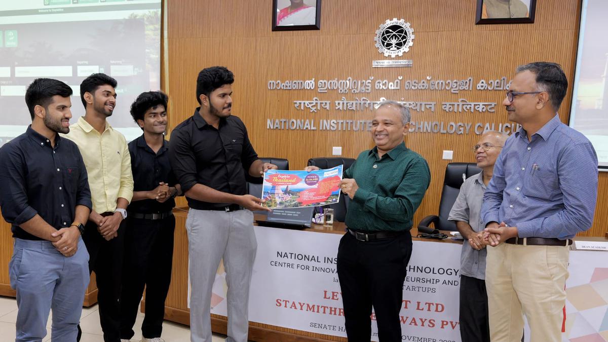 Student start-ups launched at NIT-C