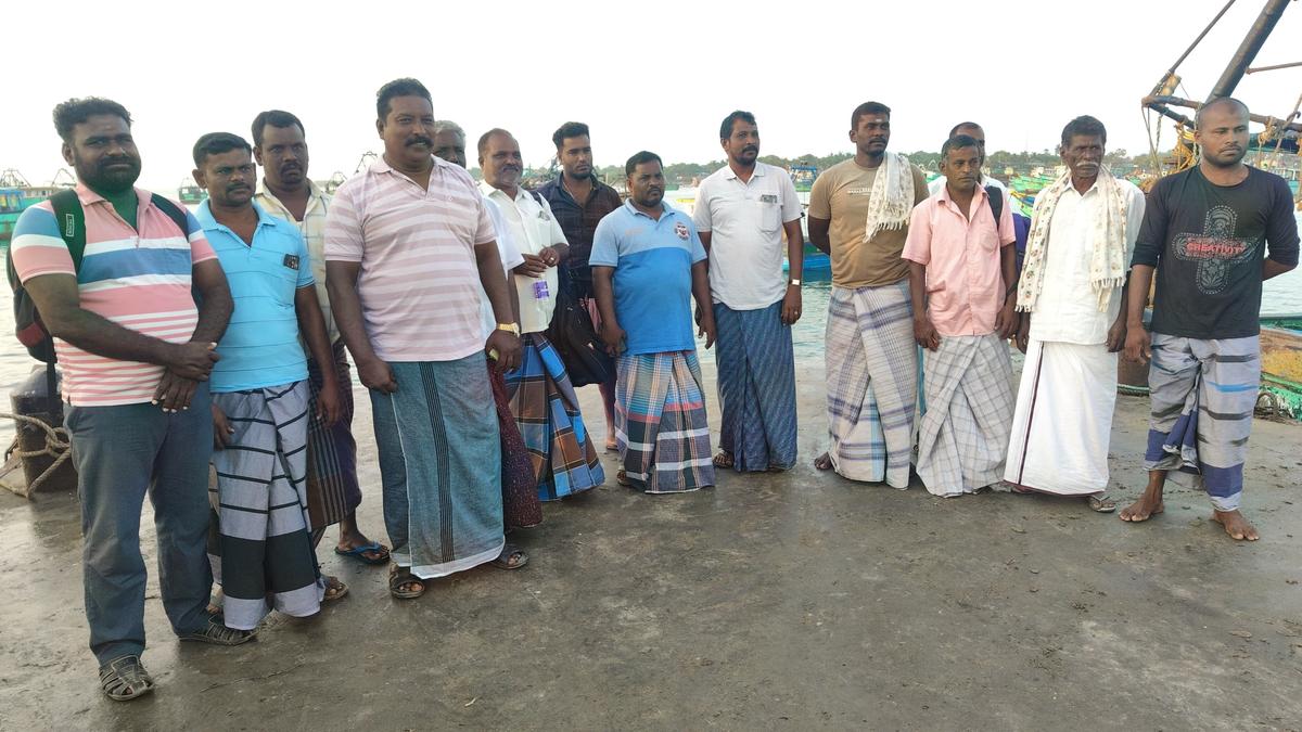 Indian fishermen from Rameswaram leave for Sri Lanka to assess condition of boats released by Lankan courts