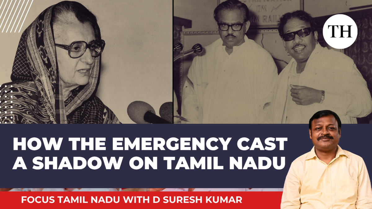 Watch: How the Emergency cast a shadow on Tamil Nadu | Focus Tamil Nadu 1 Tn%20Emergency%202