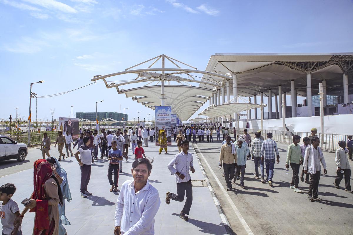 PM Modi inaugurates Noida airport; inside revealed