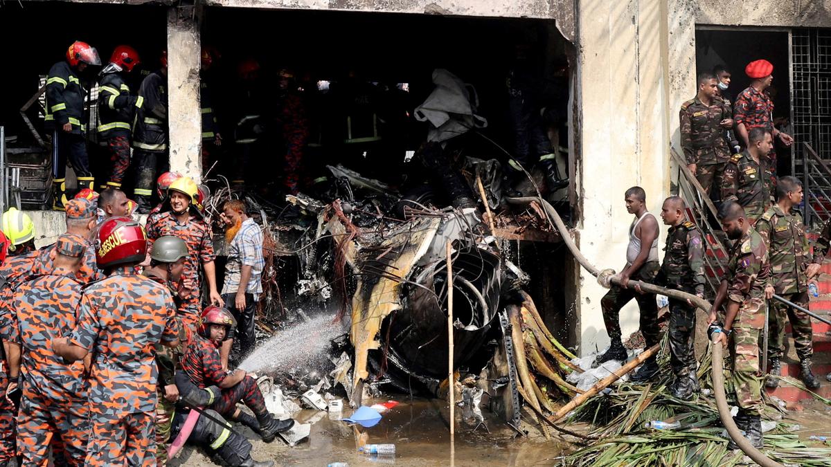 Bangladesh rights group demands “independent investigation” into the air force jet crash that killed many in Dhaka