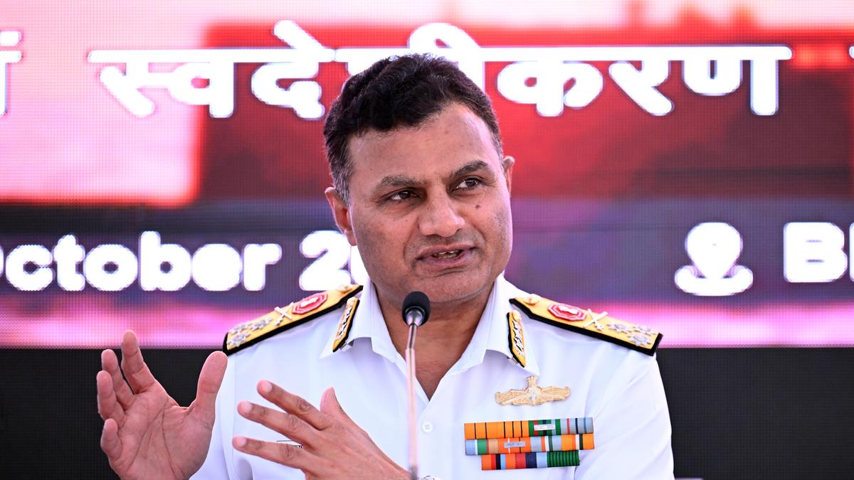 Navy stands vigilant to protect national interests, says new chief Admiral Krishna Swaminathan
