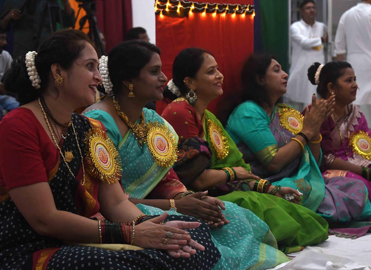  Navarathri celebrations at the North Indian Association premises in Udayanagar, Kathrikadavu , Kaloor Kadavanthara Road in Kochi 