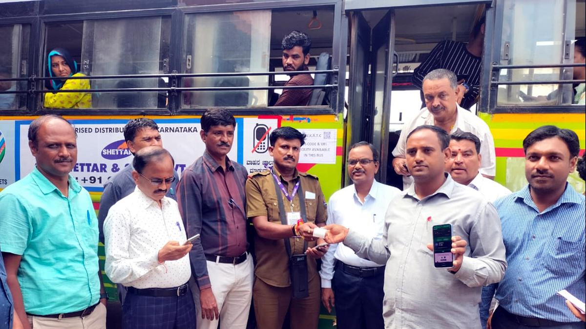 Now buy ticket using UPI in NWKRTC buses