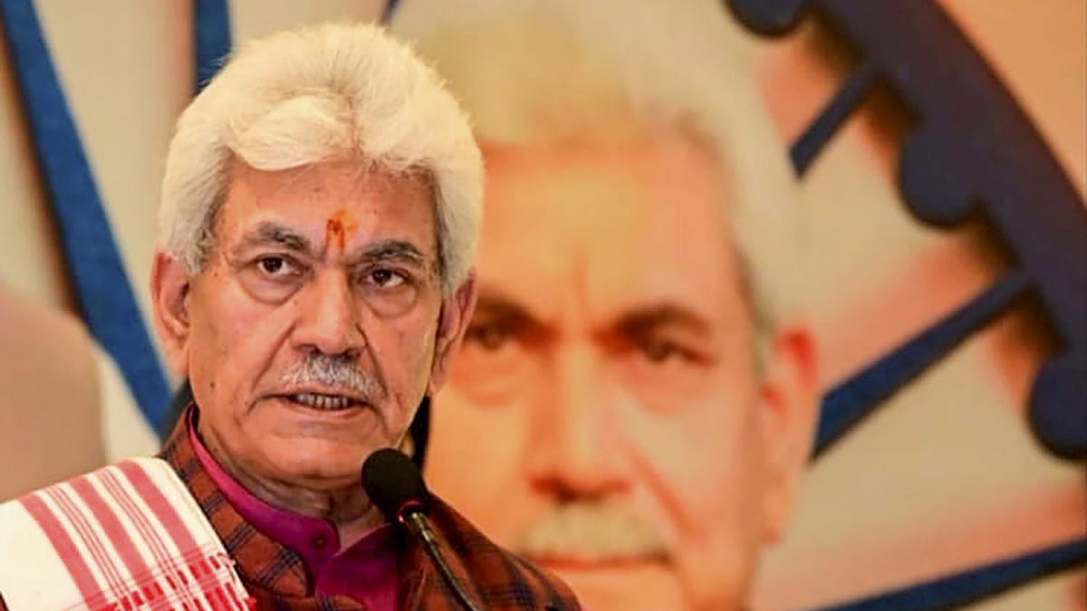 J&K’s affluent class has money for iPhone, games but not for nominal property tax?: L-G Manoj Sinha  